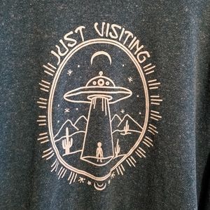Quirky Alien Pullover Sweatshirt